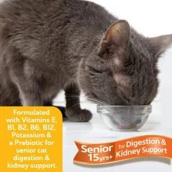 Hartz Delectables Stew Senior 15+ Chicken & Tuna Lickable Cat Treat -Hart FurHavOfficial Shop 106207 PT4. SY630 V1614785672