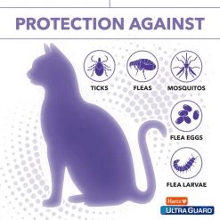 Hartz UltraGuard Plus Flea & Tick Spot Treatment for Cats, over 5 lbs -Hart FurHavOfficial Shop 106230 PT3. SY630 V1651512088