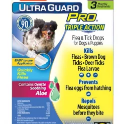 Hartz UltraGuard Pro Triple Action Flea & Tick Spot Treatment for Dogs, 31-60 lbs