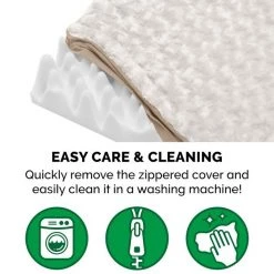 FurHaven NAP Ultra Plush Orthopedic Deluxe Cat & Dog Bed w/Removable Cover -Hart FurHavOfficial Shop 111406 PT7. SY630 V1613806312