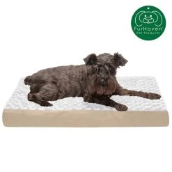 FurHaven NAP Deluxe Memory Foam Pillow Dog Bed w/Removable Cover -Hart FurHavOfficial Shop 111419 PT3. SY630 V1613747531