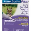 Hartz UltraGuard Plus Flea & Tick Spot Treatment for Dogs & Puppies, 5-14 lbs