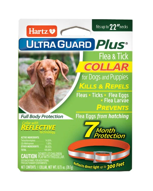 Hartz UltraGuard Plus Flea & Tick Collar for Dogs, Medium & Large Breeds 3 Hartz UltraGuard Plus Flea & Tick Collar for Dogs, Medium & Large Breeds