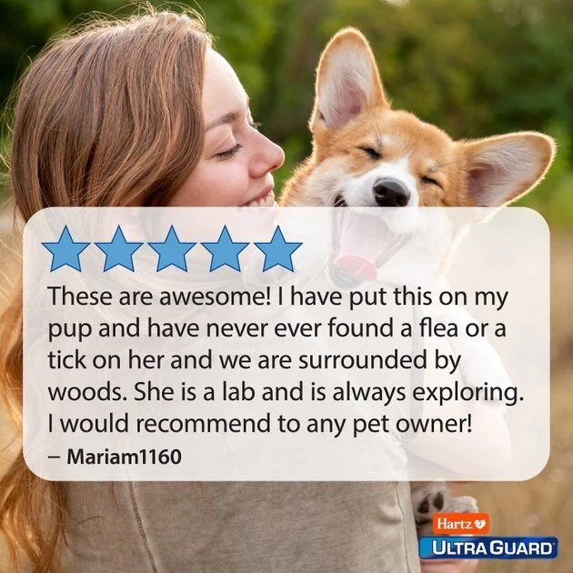 Hartz UltraGuard Plus Flea & Tick Collar for Dogs, Medium & Large Breeds 9 Hartz UltraGuard Plus Flea & Tick Collar for Dogs, Medium & Large Breeds - Image 7