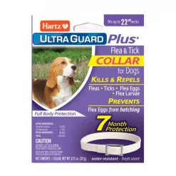 Hartz UltraGuard Plus Flea & Tick Collar for Dogs, Medium & Large Breeds