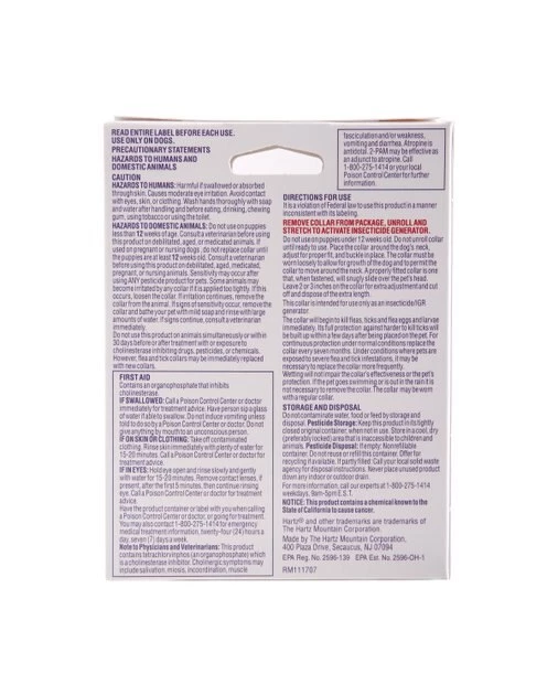 Hartz UltraGuard Plus Flea & Tick Collar for Dogs, Medium & Large Breeds 4 Hartz UltraGuard Plus Flea & Tick Collar for Dogs, Medium & Large Breeds - Image 2