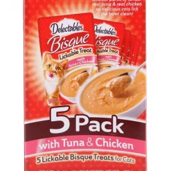 Hartz Delectables Bisque Chicken & Tuna Lickable Cat Treat