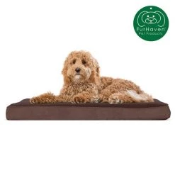 FurHaven Snuggle Deluxe Orthopedic Pillow Cat & Dog Bed w/Removable Cover 14 FurHaven Snuggle Deluxe Orthopedic Pillow Cat & Dog Bed w/Removable Cover -Hart FurHavOfficial Shop 123270 PT3. SY630 V1606808533