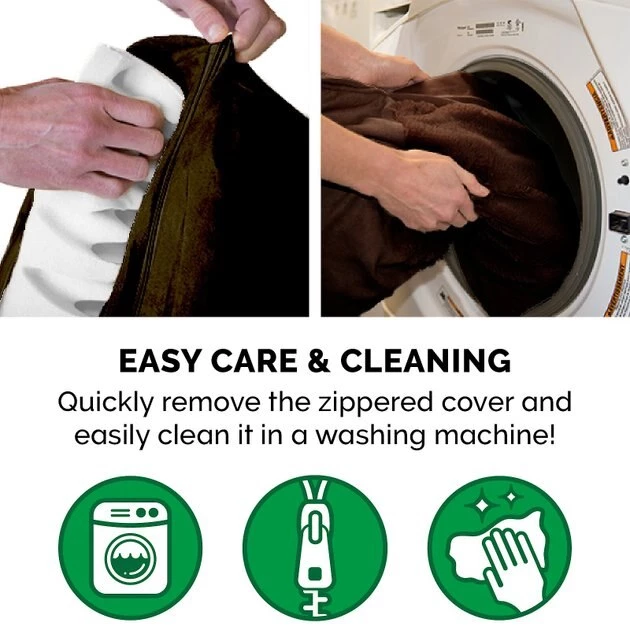 FurHaven Plush & Suede Orthopedic Sofa Cat & Dog Bed 10 FurHaven Plush & Suede Orthopedic Sofa Cat & Dog Bed - Image 8