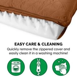 FurHaven Quilted Orthopedic Sofa Cat & Dog Bed w/ Removable Cover -Hart FurHavOfficial Shop 127520 PT7. SY630 V1631222557