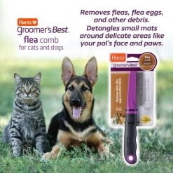 Hartz Groomer's Best Flea Comb for Dogs & Cats 12 Hartz Groomer's Best Flea Comb for Dogs & Cats -Hart FurHavOfficial Shop 132679 PT2. SY630 V1657655413
