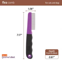 Hartz Groomer's Best Flea Comb for Dogs & Cats 14 Hartz Groomer's Best Flea Comb for Dogs & Cats -Hart FurHavOfficial Shop 132679 PT4. SY630 V1657655413