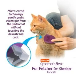 Hartz Groomer's Best Fur Fetcher DeShedding Cat Brush -Hart FurHavOfficial Shop 132681 PT2. SY630 V1657655413