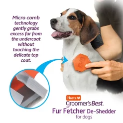 Hartz Groomer's Best Fur Fetcher DeShedding Dog Brush -Hart FurHavOfficial Shop 132683 PT2. SY630 V1657655413