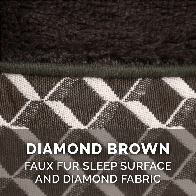 FurHaven Comfy Couch Orthopedic Bolster Dog Bed w/Removable Cover 11 FurHaven Comfy Couch Orthopedic Bolster Dog Bed w/Removable Cover - Image 9