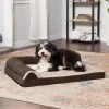FurHaven Two-Tone Deluxe Chaise Orthopedic Dog Bed w/Removable Cover -Hart FurHavOfficial Shop 138418 MAIN. SY630 V1631225562
