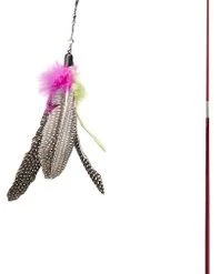 Hartz Just For Cats Kitty Caster Cat Wand Toy with Catnip, Color Varies -Hart FurHavOfficial Shop 139105 PT5. SY630 V1589230945