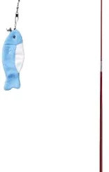 Hartz Just For Cats Kitty Caster Cat Wand Toy with Catnip, Color Varies -Hart FurHavOfficial Shop 139105 PT6. SY630 V1589230946