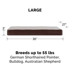 FurHaven Faux Sheepskin & Suede Deluxe Orthopedic Cat & Dog Bed w/Removable Cover -Hart FurHavOfficial Shop 145039 PT4. SY630 V1606363017