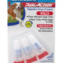 Hartz UltraGuard Dual Action Flea & Tick Spot Treatment For Dogs, 15-30 lbs