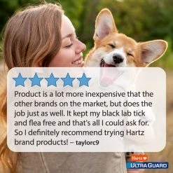 Hartz UltraGuard Dual Action Flea & Tick Spot Treatment for Dogs, 31-60 lbs -Hart FurHavOfficial Shop 145742 PT6. SY630 V1651513899