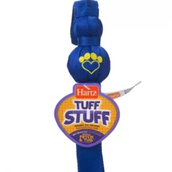 Hartz Tuff Stuff Fetch & Tug Squeaky Dog Toy, Color Varies