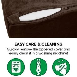 FurHaven Quilted Goliath Chaise Bolster Dog Bed w/Removable Cover 18 FurHaven Quilted Goliath Chaise Bolster Dog Bed w/Removable Cover -Hart FurHavOfficial Shop 152600 PT7. SY630 V1597093260