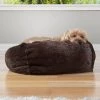 FurHaven Plush Ball Pillow Dog Bed w/Removable Cover -Hart FurHavOfficial Shop 152628 MAIN. SY630 V1617148602
