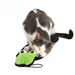 Hartz Cattraction Silver Vine & Catnip Gator Cat Scratcher Toy, Color Varies -Hart FurHavOfficial Shop 161051 PT3. SY630 V1637163110
