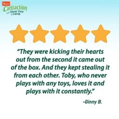 Hartz Cattraction Silver Vine & Catnip Gator Cat Scratcher Toy, Color Varies -Hart FurHavOfficial Shop 161051 PT6. SY630 V1637163178