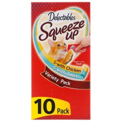 Hartz Delectables Squeeze Up Variety Pack Lickable Cat Treats