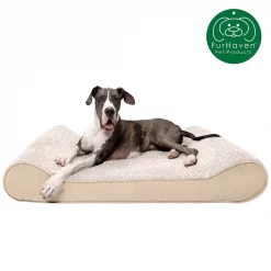 FurHaven Ultra Plush Luxe Lounger Orthopedic Cat & Dog Bed w/Removable Cover -Hart FurHavOfficial Shop 172227 PT3. SY630 V1625262501