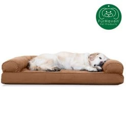 FurHaven Quilted Cooling Gel Bolster Cat & Dog Bed w/Removable Cover 14 FurHaven Quilted Cooling Gel Bolster Cat & Dog Bed w/Removable Cover -Hart FurHavOfficial Shop 172297 PT3. SY630 V1619657238