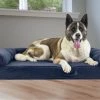 FurHaven Quilted Memory Top Bolster Cat & Dog Bed w/Removable Cover -Hart FurHavOfficial Shop 172320 MAIN. SY630 V1581517090