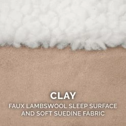 FurHaven Faux Sheepskin & Suede Orthopedic Bolster Dog Bed w/Removable Cover 17 FurHaven Faux Sheepskin & Suede Orthopedic Bolster Dog Bed w/Removable Cover -Hart FurHavOfficial Shop 173075 PT7. SY630 V1612499485