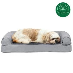 FurHaven Plush & Suede Cooling Gel Bolster Dog Bed w/Removable Cover 14 FurHaven Plush & Suede Cooling Gel Bolster Dog Bed w/Removable Cover -Hart FurHavOfficial Shop 173112 PT3. SY630 V1619661726