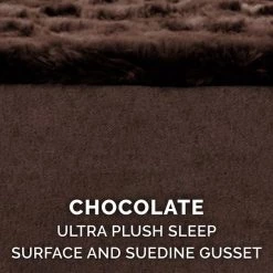 FurHaven Ultra Plush Deluxe Cooling Gel Pillow Dog Bed w/Removable Cover -Hart FurHavOfficial Shop 173182 PT8. SY630 V1613746592