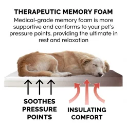 FurHaven Terry Deluxe Memory Foam Pillow Cat & Dog Bed w/Removable Cover 15 FurHaven Terry Deluxe Memory Foam Pillow Cat & Dog Bed w/Removable Cover -Hart FurHavOfficial Shop 176070 PT5. SY630 V1588969616