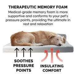 FurHaven Two-Tone Deluxe Chaise Memory Top Cat & Dog Bed w/Removable Cover -Hart FurHavOfficial Shop 176265 PT6. SY630 V1606789964