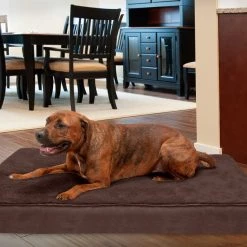 FurHaven Terry Deluxe Cooling Gel Pillow Cat & Dog Bed w/Removable Cover