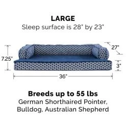 FurHaven Comfy Couch Memory Top Cat & Dog Bed w/Removable Cover 15 FurHaven Comfy Couch Memory Top Cat & Dog Bed w/Removable Cover -Hart FurHavOfficial Shop 178815 PT4. SY630 V1613084472