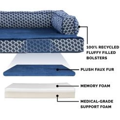 FurHaven Comfy Couch Memory Top Cat & Dog Bed w/Removable Cover 16 FurHaven Comfy Couch Memory Top Cat & Dog Bed w/Removable Cover -Hart FurHavOfficial Shop 178815 PT5. SY630 V1613086591