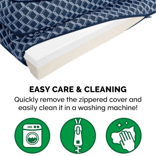 FurHaven Comfy Couch Memory Top Cat & Dog Bed w/Removable Cover 10 FurHaven Comfy Couch Memory Top Cat & Dog Bed w/Removable Cover - Image 8