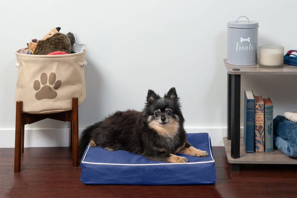 FurHaven Indoor/Outdoor Solid Cooling Gel Cat & Dog Bed w/Removable Cover 3 FurHaven Indoor/Outdoor Solid Cooling Gel Cat & Dog Bed w/Removable Cover