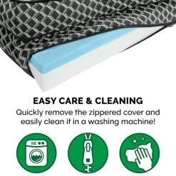 FurHaven Comfy Couch Cooling Gel Cat & Dog Bed w/Removable Cover -Hart FurHavOfficial Shop 178854 PT7. SY630 V1613087511