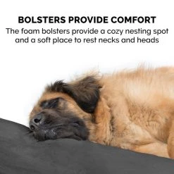 FurHaven Luxury Edition Orthopedic Bolster Cat & Dog Bed w/Removable Cover 17 FurHaven Luxury Edition Orthopedic Bolster Cat & Dog Bed w/Removable Cover -Hart FurHavOfficial Shop 178891 PT6. SY630 V1597089972