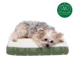 FurHaven Paw Decor Deluxe Cooling Gel Cat & Dog Bed w/Removable Cover -Hart FurHavOfficial Shop 179005 PT3. SY630 V1590701572