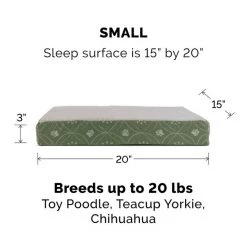 FurHaven Paw Decor Deluxe Cooling Gel Cat & Dog Bed w/Removable Cover -Hart FurHavOfficial Shop 179005 PT4. SY630 V1590701491