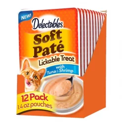 Hartz Delectables Soft Pate Tuna & Shrimp Cat Treats
