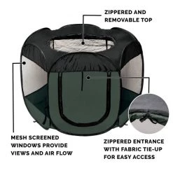 FurHaven Soft-sided Dog & Cat Playpen 14 FurHaven Soft-sided Dog & Cat Playpen -Hart FurHavOfficial Shop 198707 PT4. SY630 V1618877868